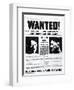 Wanted! for Murder, for Kidnapping, for Theft and for Arson-null-Framed Photographic Print