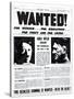 Wanted! for Murder, for Kidnapping, for Theft and for Arson-null-Stretched Canvas