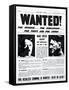 Wanted! for Murder, for Kidnapping, for Theft and for Arson-null-Framed Stretched Canvas