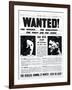 Wanted! for Murder, for Kidnapping, for Theft and for Arson-null-Framed Photographic Print