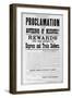 Wanted Poster, 1881-null-Framed Giclee Print
