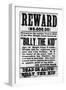 Wanted Poster for Billy the Kid-null-Framed Giclee Print