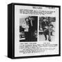 Wanted Poster for Bonnie and Clyde. 1933-null-Framed Stretched Canvas