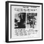 Wanted Poster for Bonnie and Clyde. 1933-null-Framed Art Print