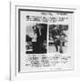 Wanted Poster for Bonnie and Clyde. 1933-null-Framed Art Print