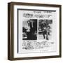 Wanted Poster for Bonnie and Clyde. 1933-null-Framed Art Print