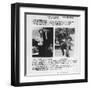 Wanted Poster for Bonnie and Clyde. 1933-null-Framed Art Print