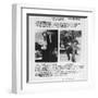 Wanted Poster for Bonnie and Clyde. 1933-null-Framed Art Print