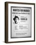 Wanted Poster for George R. 'Machine-Gun' Kelly-null-Framed Giclee Print