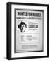 Wanted Poster for George R. 'Machine-Gun' Kelly-null-Framed Giclee Print