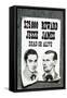 Wanted Poster For Jesse James-John Keay-Framed Stretched Canvas