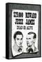 Wanted Poster For Jesse James-John Keay-Framed Stretched Canvas