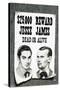 Wanted Poster For Jesse James-John Keay-Stretched Canvas