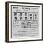 Wanted Poster for John Dillinger, 1934-null-Framed Art Print