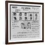 Wanted Poster for John Dillinger, 1934-null-Framed Art Print