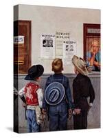 "Wanted Posters", February 21, 1953-Stevan Dohanos-Stretched Canvas