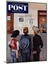 "Wanted Posters" Saturday Evening Post Cover, February 21, 1953-Stevan Dohanos-Mounted Giclee Print