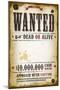 Wanted Vintage Western Poster-Benchart-Mounted Art Print