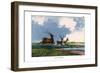 Wapiti, 1860-null-Framed Giclee Print