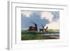 Wapiti, 1860-null-Framed Giclee Print