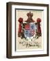 Wappen Großherzogtum Oldenburg, Krone-null-Framed Giclee Print