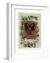 Wappen Schwarzburg Rudolstadt, Adler, Eichenblätter-null-Framed Giclee Print