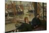 Wapping, 1860-64-James McNeill Whistler-Mounted Premium Giclee Print