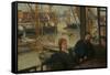 Wapping, 1860-64-James McNeill Whistler-Framed Stretched Canvas