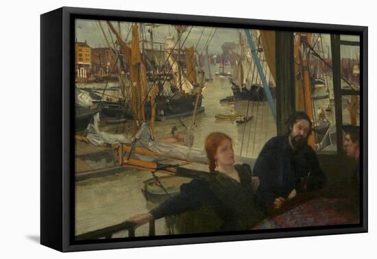 Wapping, 1860-64-James McNeill Whistler-Framed Stretched Canvas