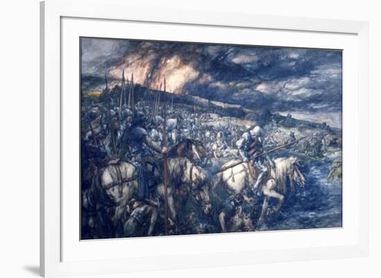 War: after the Battle, 1888-John Gilbert-Framed Giclee Print