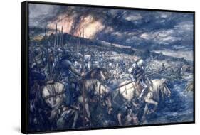 War: after the Battle, 1888-John Gilbert-Framed Stretched Canvas