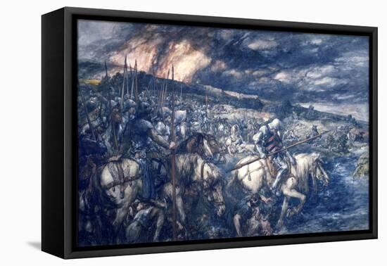 War: after the Battle, 1888-John Gilbert-Framed Stretched Canvas