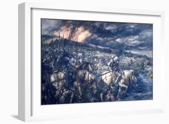 War: after the Battle, 1888-John Gilbert-Framed Giclee Print