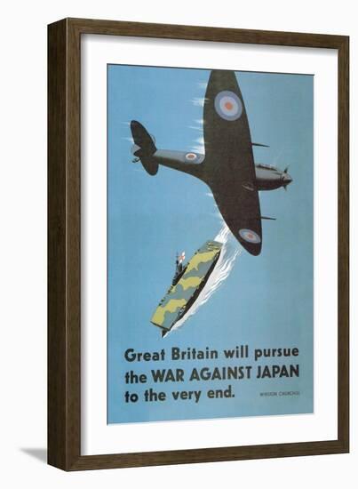 War Against Japan-null-Framed Art Print