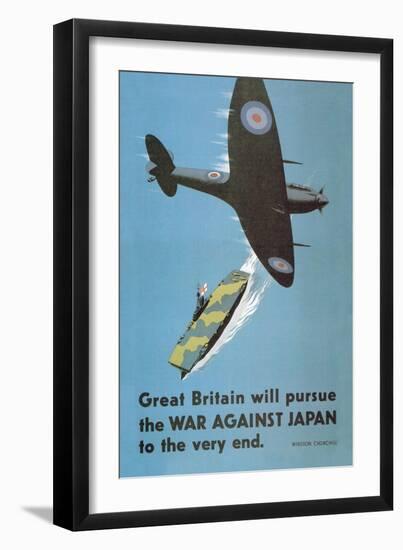 War Against Japan-null-Framed Art Print