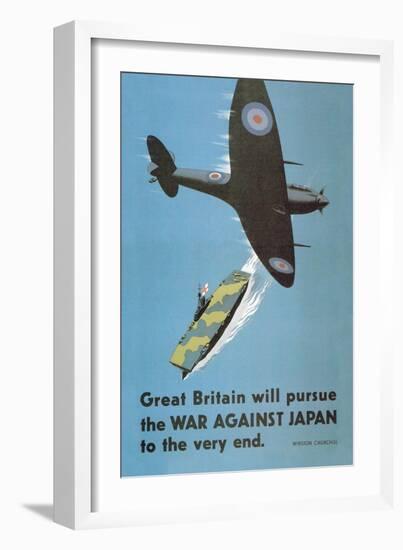 War Against Japan-null-Framed Art Print