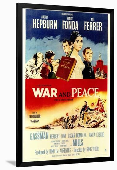 War and Peace, 1956-null-Framed Art Print