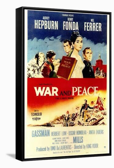 War and Peace, 1956-null-Framed Stretched Canvas