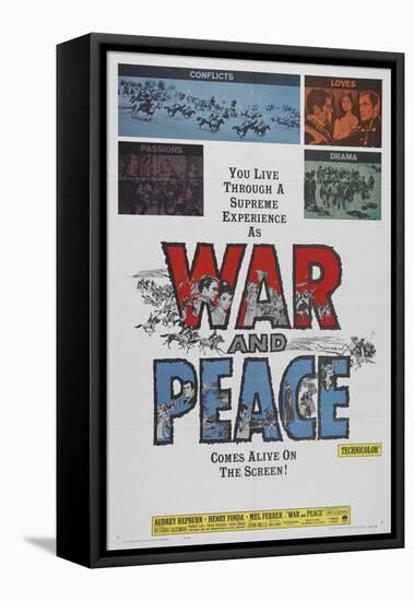 War and Peace, 1956-null-Framed Stretched Canvas