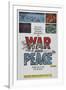 War and Peace, 1956-null-Framed Art Print