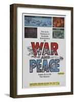 War and Peace, 1956-null-Framed Art Print