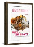 War and Peace, (Aka Voyna I Mir), 1966-null-Framed Art Print