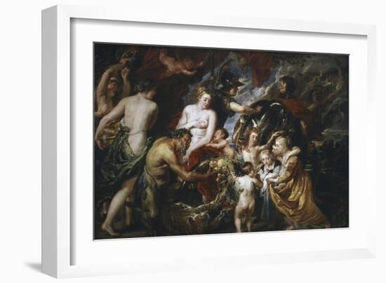 War and Peace-Peter Paul Rubens-Framed Giclee Print