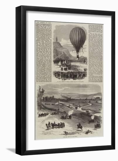 War Aspects of Paris-null-Framed Giclee Print