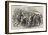 War Between Germany and Denmark, Troops Leaving Copenhagen-null-Framed Giclee Print