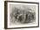 War Between Germany and Denmark, Troops Leaving Copenhagen-null-Framed Giclee Print