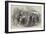 War Between Germany and Denmark, Troops Leaving Copenhagen-null-Framed Giclee Print