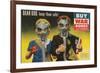 War Bonds Poster, Children in Gas Masks-null-Framed Premium Giclee Print