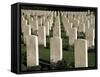War Cemetery, 1939-1945, World War II, Bayeux, Basse Normandie (Normandy), France-Peter Higgins-Framed Stretched Canvas