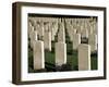 War Cemetery, 1939-1945, World War II, Bayeux, Basse Normandie (Normandy), France-Peter Higgins-Framed Photographic Print